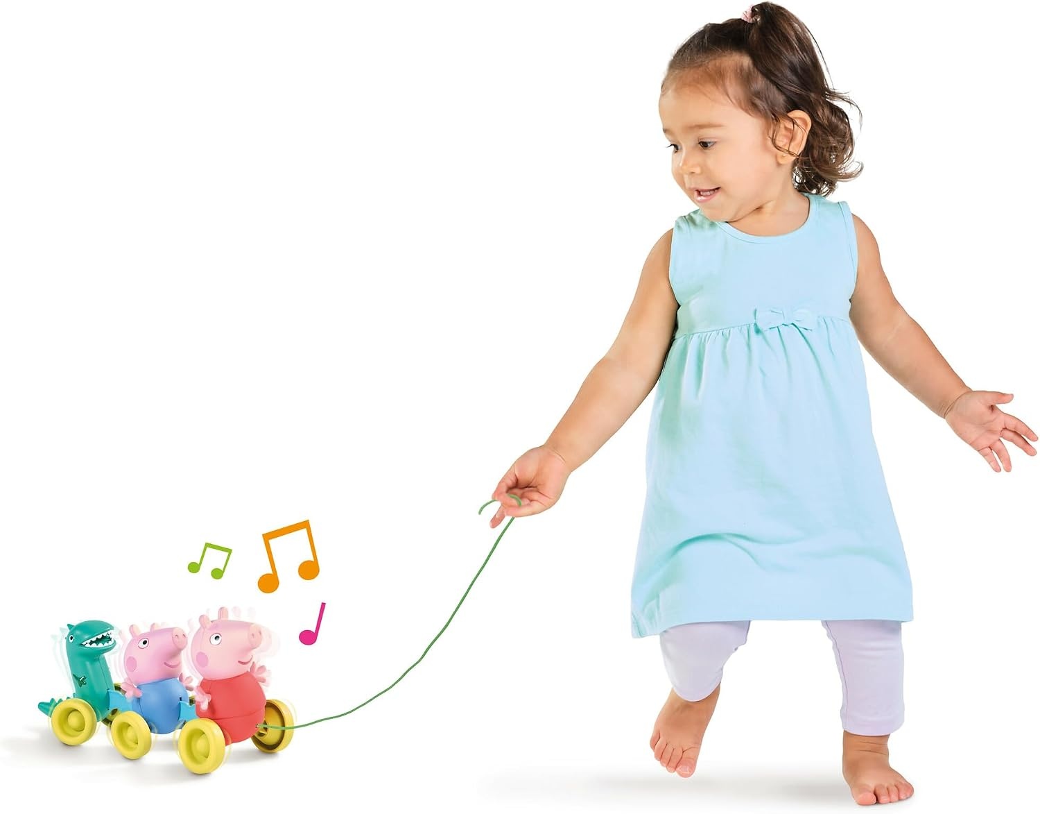 image:imageTOMY Toomies Grow with Peppa Pig  Peppas Activity House  Kids Activity Center with Sensory Shape Sorting and Color Matching Games  Includes 4 Peppa Pig Family Textured Blocks  18 Months and UpPull Along Peppa