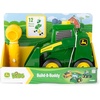 image:imageBUILDABUDDY Take Apart Toys  John Deere Skid Steer  Includes Kids Ratchet Tool  2in1 Toddler Building Toys with Free Rolling Wheels  13 Pieces  Ages 18 Months and UpSkid Steer