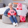 image:imageClub MocchiMocchi Kirby Plush  Kirby with Invincible Candy Plushie  Squishy Toys  Collectible and Cute Stuffed Animals  Gaming Gifts and Game Room Decor  Video Game Collectibles  15 InchInhaling Kirby