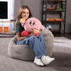image:imageClub MocchiMocchi Kirby Plush  Kirby with Invincible Candy Plushie  Squishy Toys  Collectible and Cute Stuffed Animals  Gaming Gifts and Game Room Decor  Video Game Collectibles  15 InchKirby and Invincible Candy