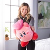 image:imageClub MocchiMocchi Kirby Plush  Kirby with Invincible Candy Plushie  Squishy Toys  Collectible and Cute Stuffed Animals  Gaming Gifts and Game Room Decor  Video Game Collectibles  15 InchKirby  Friend Heart