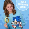 image:imageJixelz Remix Sonic the Hedgehog Craft Kit  Sonic and Ring  No Heat or Glue Required  Gaming Room Decor and Video Game Collectibles  1200 Pieces  Ages 8 Years and UpSonic and Ring