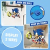 image:imageJixelz Remix Sonic the Hedgehog Craft Kit  Sonic and Ring  No Heat or Glue Required  Gaming Room Decor and Video Game Collectibles  1200 Pieces  Ages 8 Years and UpSonic and Ring