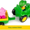 image:imageJohn Deere Animal Sounds Wagon Ride Musical Tractor Toy  Musical Toddler Toys  Includes Farmer Figure Tractor and 3 Farm Animals  Easter Basket Stuffers for Toddler  Ages 12 Months and Up