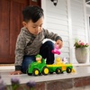 image:imageJohn Deere Animal Sounds Wagon Ride Musical Tractor Toy  Musical Toddler Toys  Includes Farmer Figure Tractor and 3 Farm Animals  Easter Basket Stuffers for Toddler  Ages 12 Months and Up