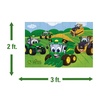 image:imageJohn Deere Kids Floor Puzzle  Large Kids Puzzles  John Deere Tractor Toys  Ages 3 and Up  3 x 2  36 PiecesFloor Puzzle  36 Piece