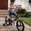 image:imageJohn Deere Mud Machine Kids Bicycle with Removable Training Wheels  16 Boys Bike  Ages 4 and Up  Removable Training Wheels and BMX Stunt Tubes