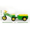 image:imageJohn Deere Ride On Toys Pedal Tractor with Wagon for Kids Aged 18 Months to 3 Years GreenYellow