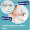image:imageShower amp Scrub Bluey by TOMY Toomies  Create Your Own Bubbles  Includes Rinsing Showerhead and Removable Bluey Toy  Interactive Bath Toys  Ages 18 Months and Up