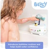 image:imageShower amp Scrub Bluey by TOMY Toomies  Create Your Own Bubbles  Includes Rinsing Showerhead and Removable Bluey Toy  Interactive Bath Toys  Ages 18 Months and Up