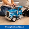 image:imageTOMY 116 Big Farm Blue Peterbilt Model 367 Dump Truck 47602