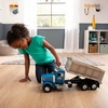 image:imageTOMY 116 Big Farm Blue Peterbilt Model 367 Dump Truck 47602