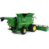 image:imageTOMY Big Farm John Deere S690 Combine  116 Scale  Includes Corn and Draper Head Attachments  Farm Toys with Realistic Lights and Sounds  Ages 3 Years and UpCombine with Corn  Draper Head