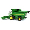 image:imageTOMY Big Farm John Deere S690 Combine  116 Scale  Includes Corn and Draper Head Attachments  Farm Toys with Realistic Lights and Sounds  Ages 3 Years and UpCombine with Corn  Draper Head