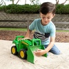 image:imageTOMY Big Scoop John Deere Tractor Toy with Loader  Officially Licensed John Deere Tractor Toys  15 Inch  Toddler Sand Toys Ages 3 Years and UpTractor with Loader