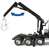 image:imageTOMY Freightliner 122SD Logging Truck Toy  132 Scale  Includes Toy Truck Trailer and 3 Logs  Construction Truck Toys  Ages 3 Years and Up