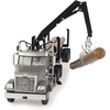 image:imageTOMY Freightliner 122SD Logging Truck Toy  132 Scale  Includes Toy Truck Trailer and 3 Logs  Construction Truck Toys  Ages 3 Years and Up