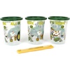 image:imageTOMY John Deere 10oz Spill Proof Straw Cup 3 Pack by ERTL Y11910