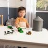 image:imageTOMY John Deere Farm Playset with Grain Bin  164 Scale  Includes Grain Bin John Deere Tractor Toys Skid Steer Farm Animal Toys and Fencing  Ages 3 Years and Up