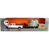 image:imageTOMY John Deere Ford Pickup with Gooseneck Trailer with Bales amp Bale Holder White Green Unisex Children