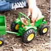image:imageTOMY John Deere Kids Tractor Toy with Flarebox Wagon Set  8 Inches  John Deere Tractor Toys for Kids  Toddler Toys Ages 3 and UpTractor with Wagon
