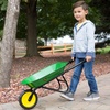 image:imageTOMY John Deere Kids Wheelbarrow  34 Inch  Kids Gardening Tools  John Deere Toys  Ages 2 Years and Up