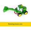 image:imageTOMY John Deere Lights amp Sounds Farmin Friends Hauling Set  Includes Toy Truck and Backhoe Tractor Toy for Indoor and Outdoor Play  Preschool Toys Ages 18 Months and Up