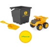 image:imageTOMY John Deere Sandbox Toy Set  Includes Dump Truck Toy Bucket and Beach Shovel  Toddler Outdoor Construction Toys  Summer Sand Toys  Yellow  3 CountYellow