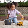image:imageTOMY John Deere Sandbox Toy Set  Includes Dump Truck Toy Bucket and Beach Shovel  Toddler Outdoor Construction Toys  Summer Sand Toys  Yellow  3 CountYellow