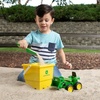 image:imageTOMY John Deere Sandbox Toy Set  Includes Dump Truck Toy Bucket and Beach Shovel  Toddler Outdoor Toys and Farm Toys  Summer Kids Sand Toys  Green  3 Count