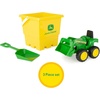 image:imageTOMY John Deere Sandbox Toy Set  Includes Dump Truck Toy Bucket and Beach Shovel  Toddler Outdoor Toys and Farm Toys  Summer Kids Sand Toys  Green  3 Count
