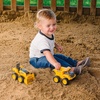 image:imageTOMY John Deere Vehicle Set  Includes Dump Truck Toy and Tractor Toy with Loader  Kids Construction and Outdoor Toys  2 Count  Ages 18 Months and Up