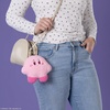 image:imageTOMY Mofulatto  Kirby Plush Coin Pouch  Zippered Plush Purse with Retractable Clip  Includes Clear ID Window  Kirby Merch and Accessories  6 Inch  Ages 14 Years and Up