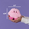 image:imageTOMY Mofulatto  Kirby Plush Coin Pouch  Zippered Plush Purse with Retractable Clip  Includes Clear ID Window  Kirby Merch and Accessories  6 Inch  Ages 14 Years and Up