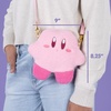 image:imageTOMY Mofulatto Kirby Plush Crossbody Bag  Officially Licensed Pochette with Zippered Closure for Small Accessories  8 Inch  Gaming Gifts and Accessories  Ages 14 Years
