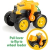 image:imageTOMY Monster Treads John Deere Flipper Truck Toy  2in1 Transforming Dump Truck and Loader Toy with Heavy Duty Tires  Kids Construction Toys  Ages 3 Years and Up