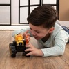 image:imageTOMY Monster Treads John Deere Flipper Truck Toy  2in1 Transforming Dump Truck and Loader Toy with Heavy Duty Tires  Kids Construction Toys  Ages 3 Years and Up