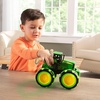 image:imageTOMY Monster Treads Lightning Wheels  John Deere Tractor  Motion Activated Light Up Monster Truck Toy  John Deere Tractor Toys  Frustration Free  Ages 3 Years and Up