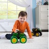 image:imageTOMY Monster Treads Lightning Wheels  John Deere Tractor  Motion Activated Light Up Monster Truck Toy  John Deere Tractor Toys with Monster Truck Tires  Ages 3 Years and Up