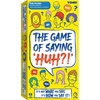 image:imageTOMY The Game of Saying Huh  Voice Impressions Card Games  Funny Party Game of Acting and Guessing  Family Board Games for Adults and Kids  38 Players  Ages 8 Years and Up