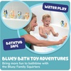 image:imageTOMY Toomies Bluey Bath Toy Squirters  Includes Bandit Chilli Bingo and Bluey Figures  Toddler Water Toys for Pool or Bathtub Play  Toddler Toys Ages 18 Months and Up