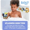 image:imageTOMY Toomies Bluey Bath Toys  Blueys Family Pourers  Includes Chilli Bandit Bingo and Bluey Figures  Nesting and Stacking Cups for Bath Beach or Pool  4 Count  Ages 18 Months and UpFamily Pourers