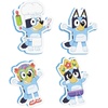 image:imageTOMY Toomies Bluey Bath Toys  Blueys Family Pourers  Includes Chilli Bandit Bingo and Bluey Figures  Nesting and Stacking Cups for Bath Beach or Pool  4 Count  Ages 18 Months and UpBluey Bath Puzzle