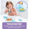 image:imageTOMY Toomies Bluey Bath Toys  Blueys Family Pourers  Includes Chilli Bandit Bingo and Bluey Figures  Nesting and Stacking Cups for Bath Beach or Pool  4 Count  Ages 18 Months and UpSplash Float Combo