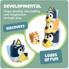 image:imageTOMY Toomies Bluey Bath Toys  Blueys Family Pourers  Includes Chilli Bandit Bingo and Bluey Figures  Nesting and Stacking Cups for Bath Beach or Pool  4 Count  Ages 18 Months and UpFamily Pourers