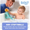 image:imageTOMY Toomies Blueys Water Slide  Includes Water Slide with Suction Cup Clip On Bucket and Bluey Figure  Interactive Toddler Bath Toys  Ages 18 Months and Up