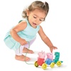 image:imageTOMY Toomies Grow with Peppa Pig  Peppas Activity House  Kids Activity Center with Sensory Shape Sorting and Color Matching Games  Includes 4 Peppa Pig Family Textured Blocks  18 Months and UpPull Along Peppa
