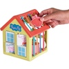 image:imageTOMY Toomies Grow with Peppa Pig  Peppas Activity House  Kids Activity Center with Sensory Shape Sorting and Color Matching Games  Includes 4 Peppa Pig Family Textured Blocks  18 Months and UpPeppas Activity House