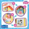 image:imageTOMY Toomies Peppa Pig House Bath Toy Playset  Toddler Bathtub Activity Center Suction Cup Toy  Peppa Pig Baby Bath Toys  Toddler Bath and Water Toys  Ages 18 Months and UpPeppas House