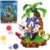 image:imageJixelz Remix Sonic the Hedgehog Craft Kit  Sonic and Ring  No Heat or Glue Required  Gaming Room Decor and Video Game Collectibles  1200 Pieces  Ages 8 Years and UpChillin Sonic
